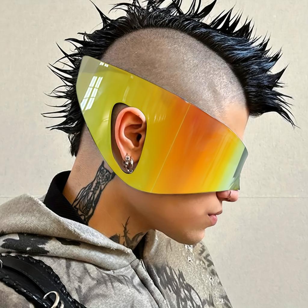 Y2K Future Technology Museum - Stylish Unisex Glasses That Blend Fashion And Trend