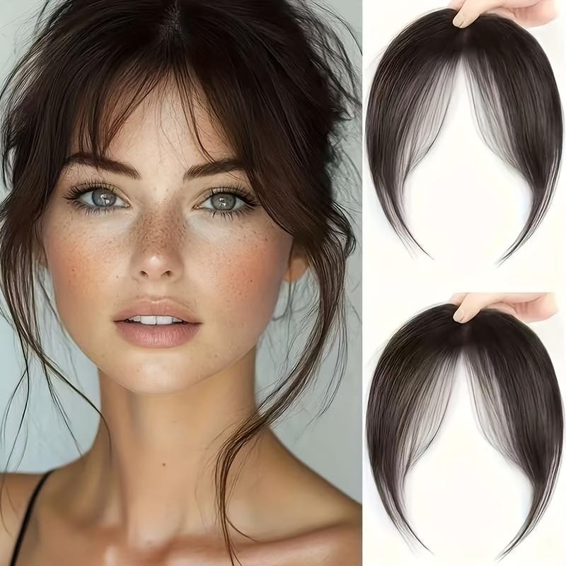 Lightweight and Breathable Clip-In Bangs Hairpiece for Added Volume and Fluff - Perfect Christmas Gift