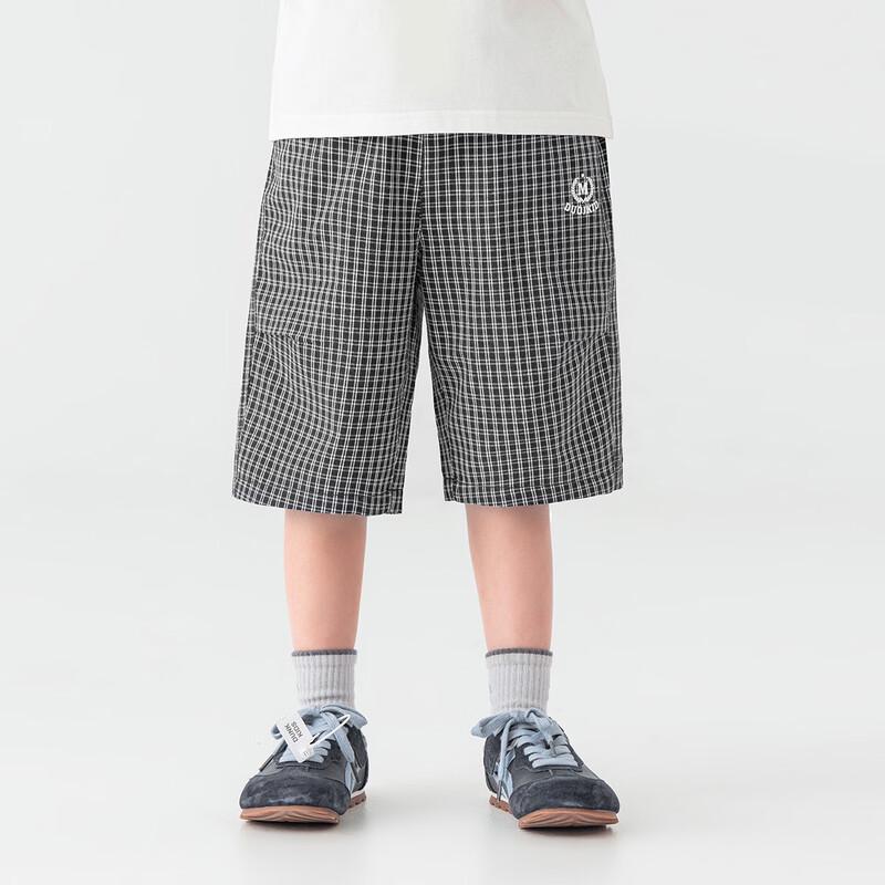 Boys' Plaid Casual Shorts