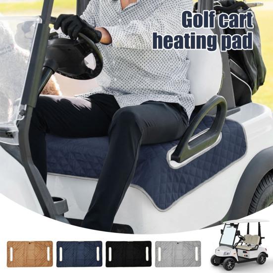 Yousheng Beheizter Golfwagen-Sitzbezug Verstellbar Wasserdicht Rutschfest Universal Winter USB Elektrische Golfwagen-Sitzwärmermatte Handtuchdecke