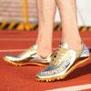 Men Women Athletic Shoes Track and Field Shoes Sprint Training Spikes Shoes Long Jump Sports Shoes Sports Competition Sneakers