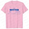 Cotton Tee Salted Butter Print Women Tshirt Short Sleeve O Neck Women Tshirt Butter Lover Ladies Tee Shirt Tops Clothes Camisetas Mujer