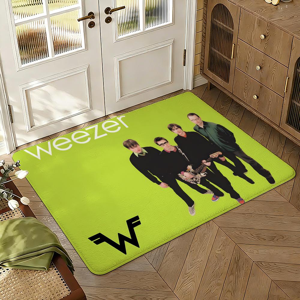 Rivers Cuomo Floor Mat Soft Thickened Absorbent Non-Slip Bedroom Living Room Door Mat Home Decor Flannel Rugs
