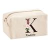 Kimberley Multifunction Pouch Letter Flower Birthday Christmas Gift Personalized Idea | School Pouch Office Supplies