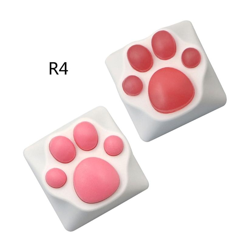 Kitty Paws CatPaw Handmade Customizeds Silicone Keycap for Switches Mechanical Keyboards