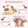Pets Grooming Comb Kit for Small Dogs Puppies Cat for Tear Stain Remover, 2-in-1 with Round Teeth To Remove Knots Crust Mucus