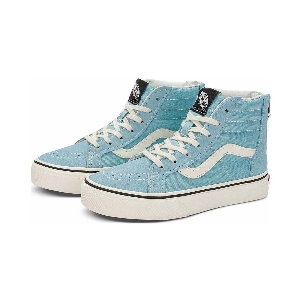 Vans Sk8 Comfortable High-Top Kids Skate Shoes Light Blue Kids Sneaker VN0005VSBZ3