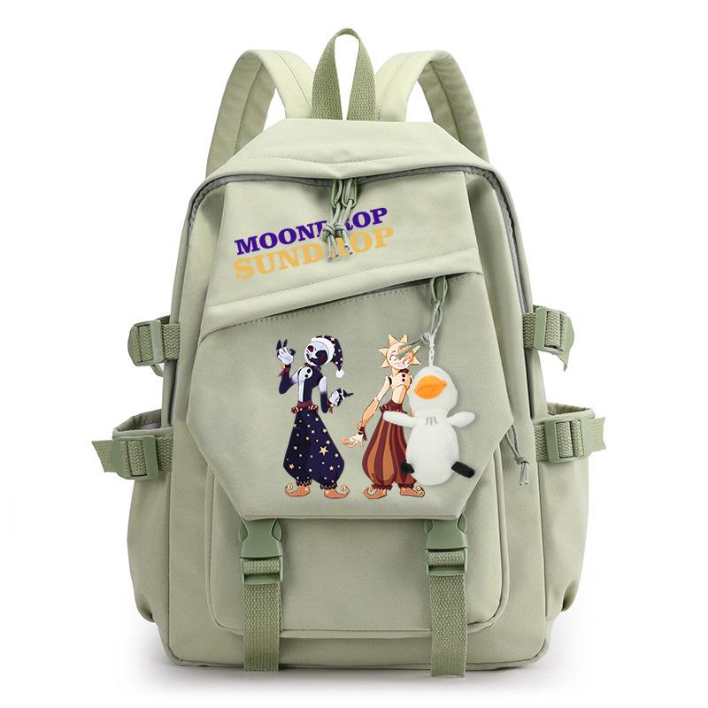 Game Merchandise Cartoon Print Student Bag Outdoor Leisure Large Capacity Backpack