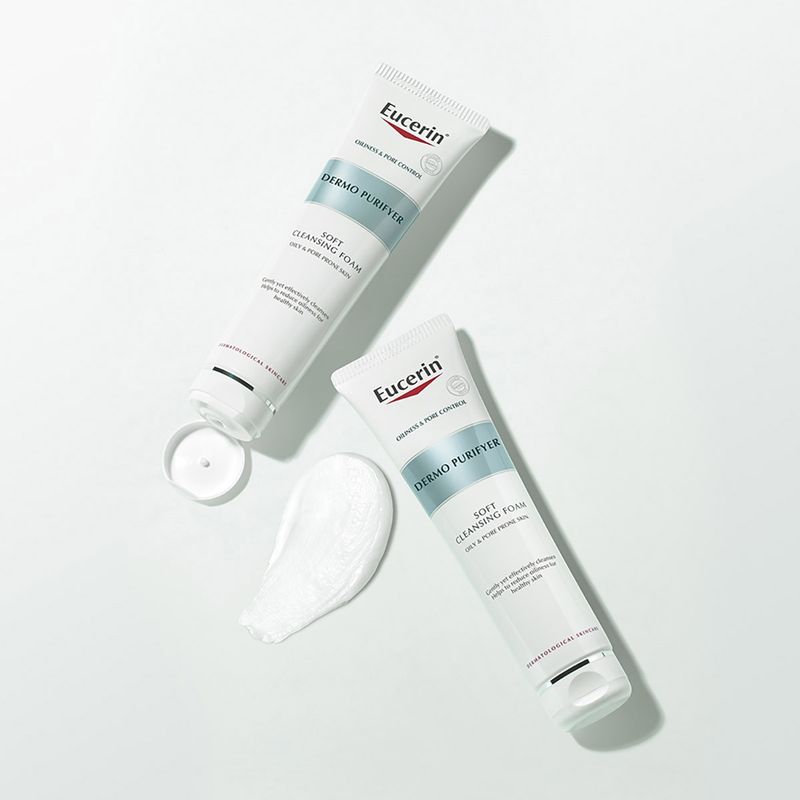 Eucerin Dermo Purifyer Deep Cleansing Foam 150g x2