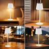 LED Rechargeable Desktop Table Lamp Wireless Touch Sensor Night Light Reading Lamp For Hotel Bar Restaurant Bedroom Decor Light