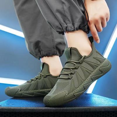 Lente nieuwe heren outdoor werkschoenen ademende casual sportschoenen jonge studenten trendy herenschoenen