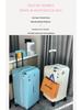 Extra Large Antibacterial 5-Wheel Trolley Suitcase with Combo Lock