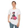 Dreamy Sloth Unicorn Boba Fantasy Chill Pop Surreal Unisex Softstyle T-Shirt