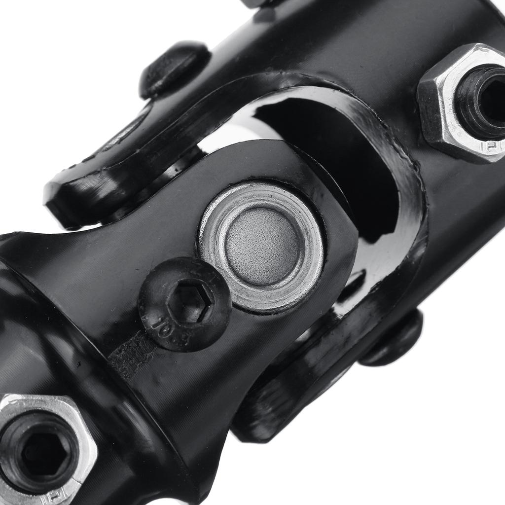 1" DD To 3/4" DD Steering U-Joint Coupler - Black, Returned Item (May Have Scuffs) 5 thumbnail image