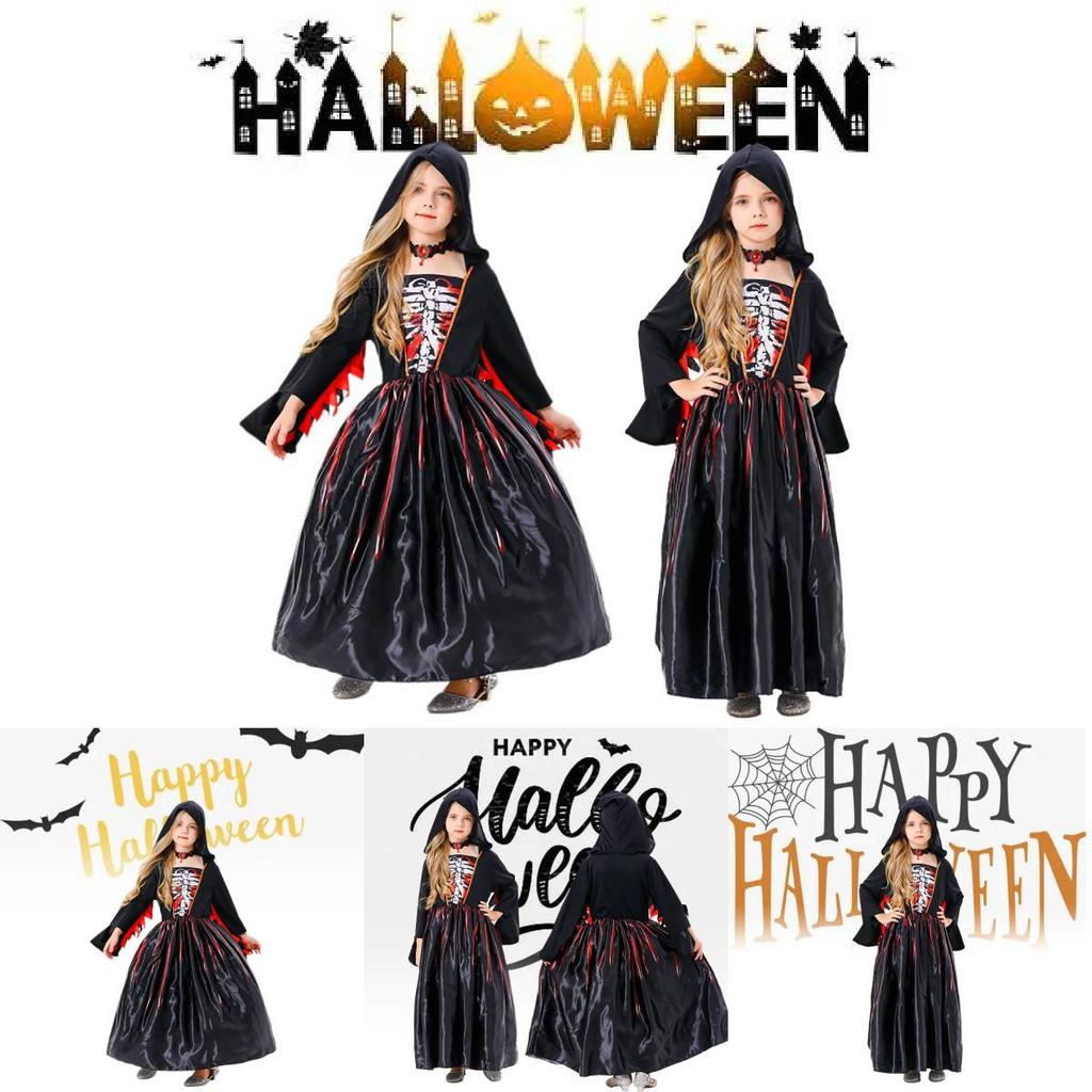 Enchanting Halloween Witch Costume For Girls Perfect For Cosplay And Parties