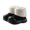 Thick-soled Sleeve Thickened Plush Snow Boots Women's New Winter Outer Wear Non-slip Medium Tube Plush Cotton Shoes