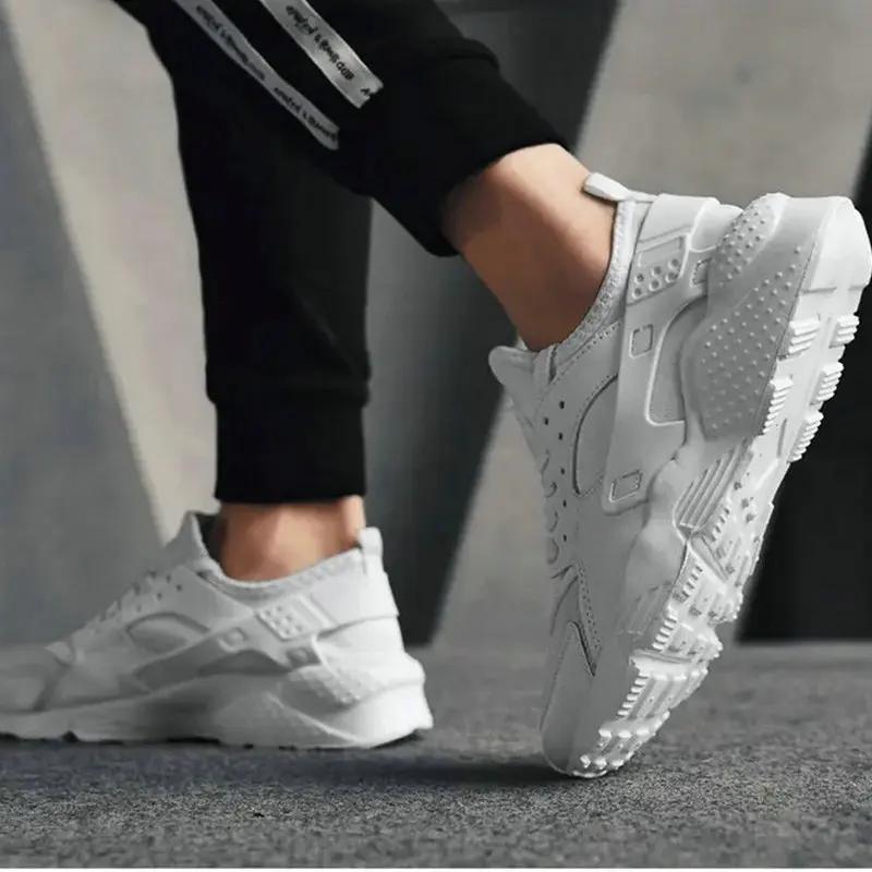 Laufschuhe für Herren Sneaker Atmungsaktiv Dämpfend Schwarz Korb Schuhe Mode Outdoor Jogging Lässig Sport Basketballschuh