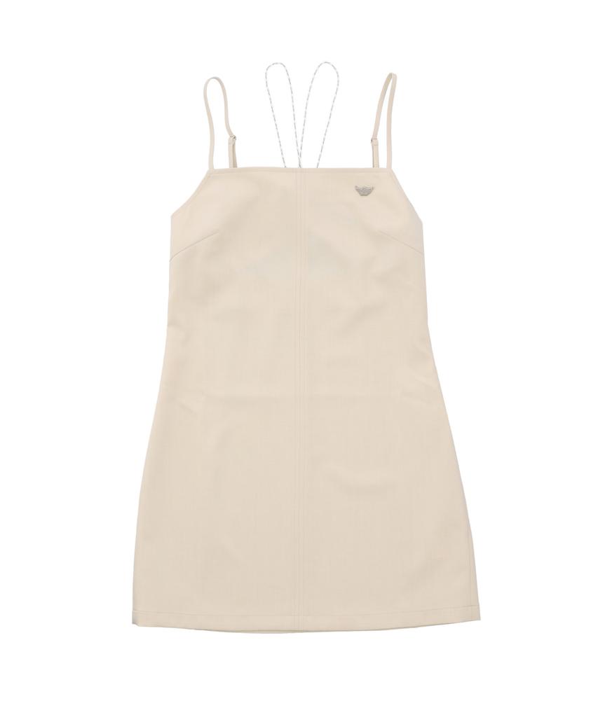 Deliscent Back String Dress [Beige]