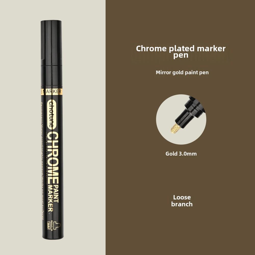 

Хромована світловідбиваюча ручка для моделей Gundam і розпису на склі