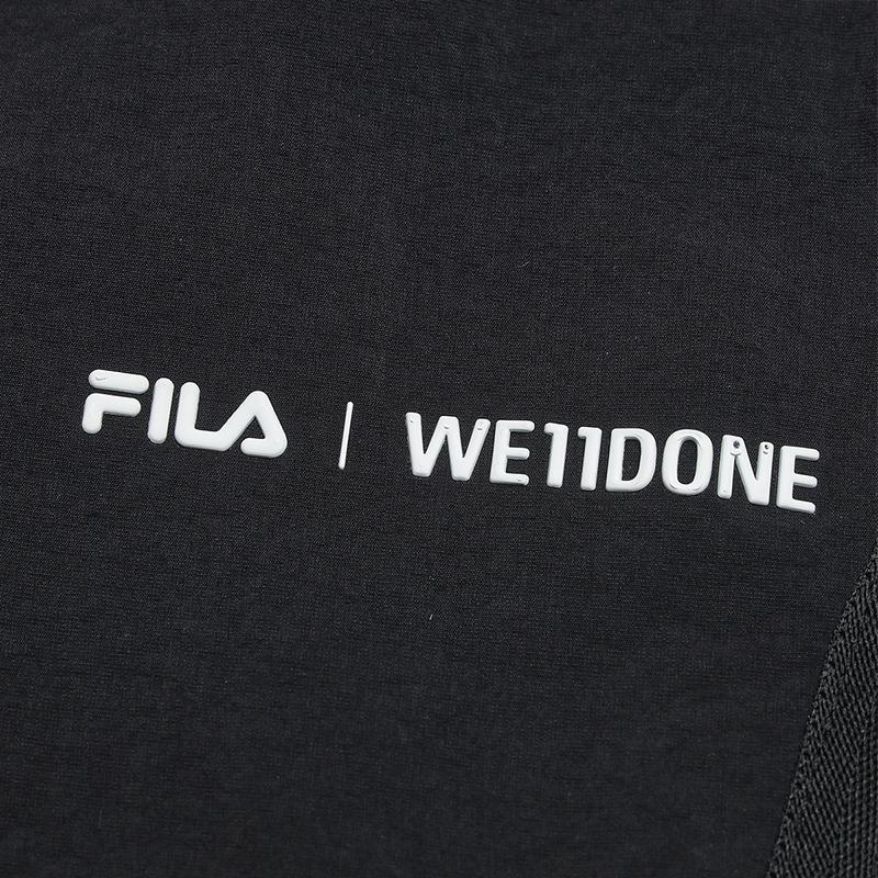 FILA X WE11DONE Classic Mid-Rise Comfortable Casual Pants Unisex bottoms F11U626802F-BK