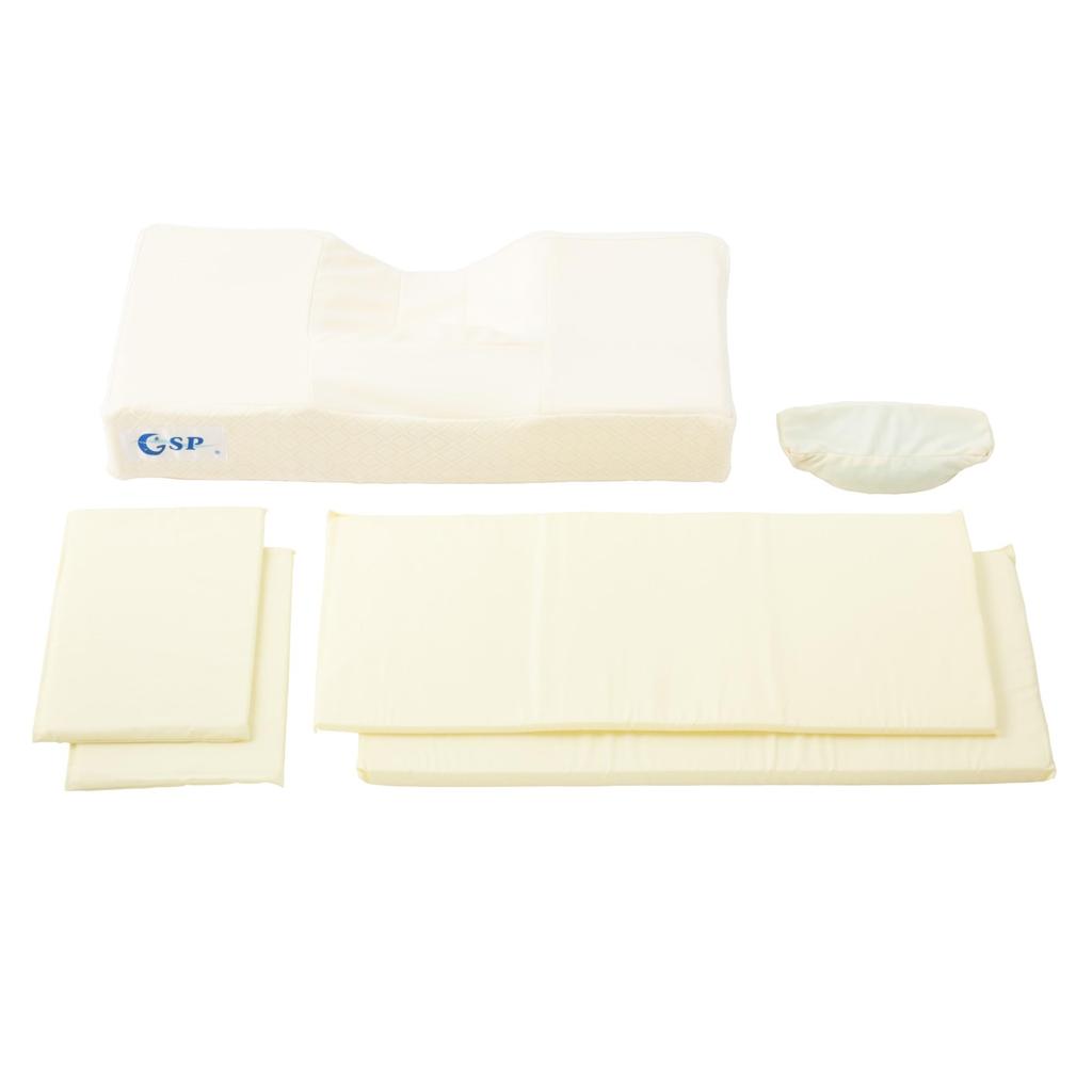 GSP Pillow Light Beige Width 64 x Depth 30 x Height 10cm Guspy Body Height Adjustment Made of Urethane
