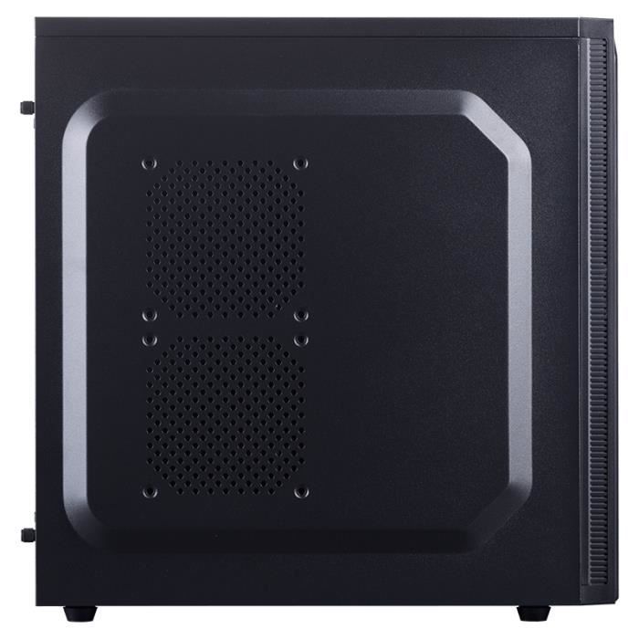 Tour PC - HIDITEC - ATX KLYP - Synthétique ABS - Noir - 2x USB 2.0, 1x USB 3.0