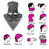 Multifunctional Face Bandana Headwear Balaclavas Sun UV Protection Face Cover Neck Gaiter Windproof Scarf Sunscreen Mask Snood Breathable Magic Tube