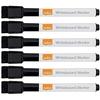 Marqueurs Effaçables À Sec - NOBO - Mini Marqueurs - Pointe Fine 2 Mm - Noir - Pack De 6