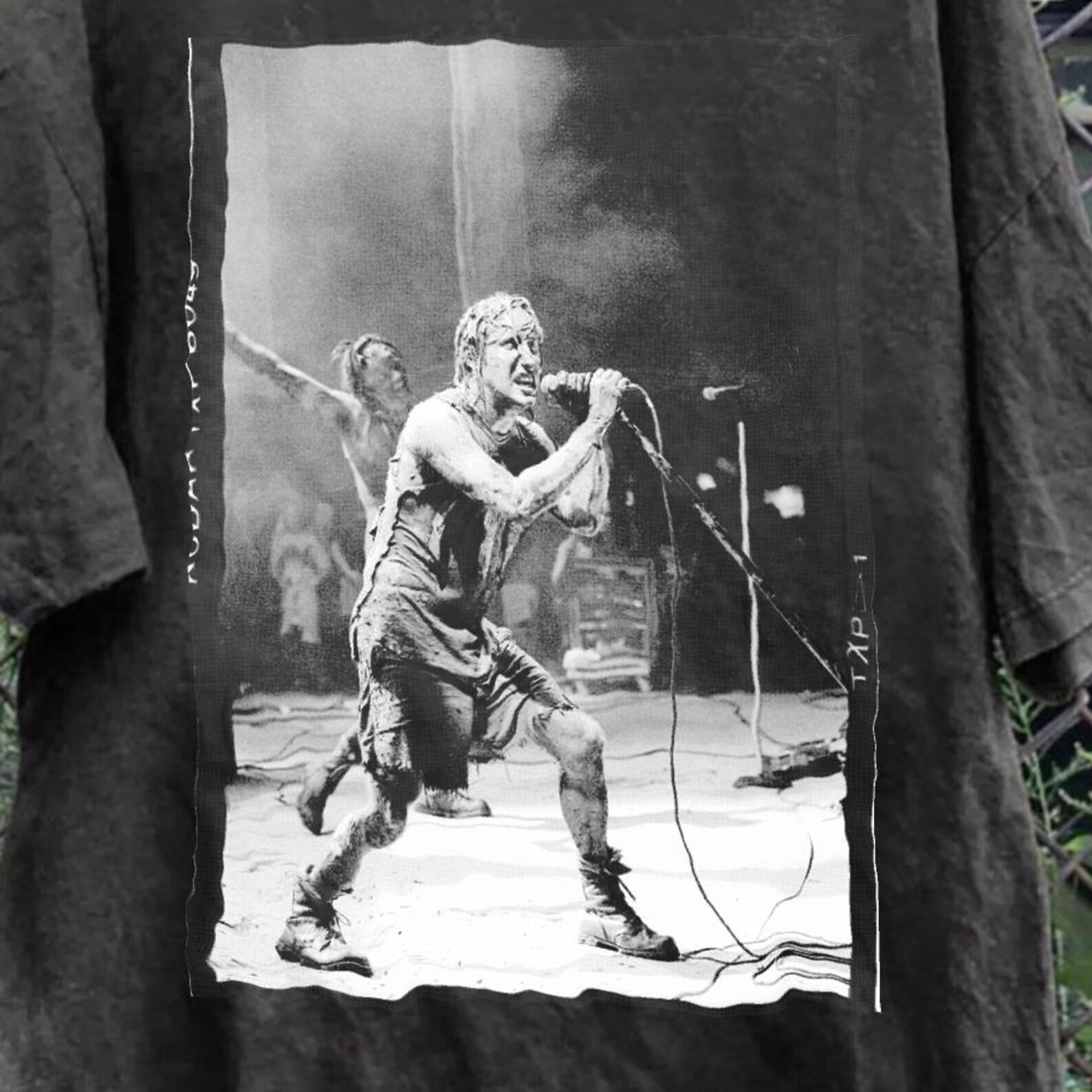 NIN Broken T-Shirt | Nine Inch Nails Broken Logo , Live Woodstock Tee XL