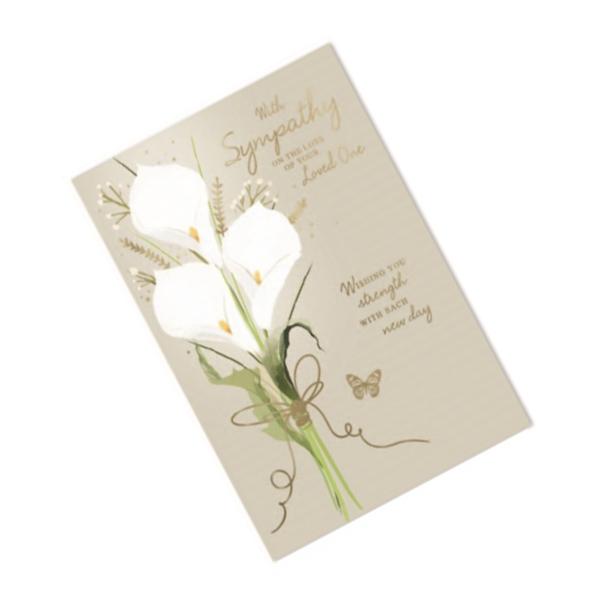 Simon Elvin Loss Of Loved One Sympathy Greetings Card