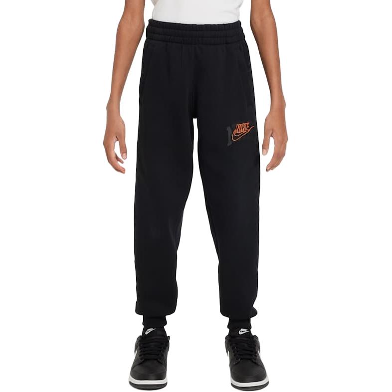 Teenagers Nike Knitted Sweatpants Sports Life Collection Black FZ1407-010 XL