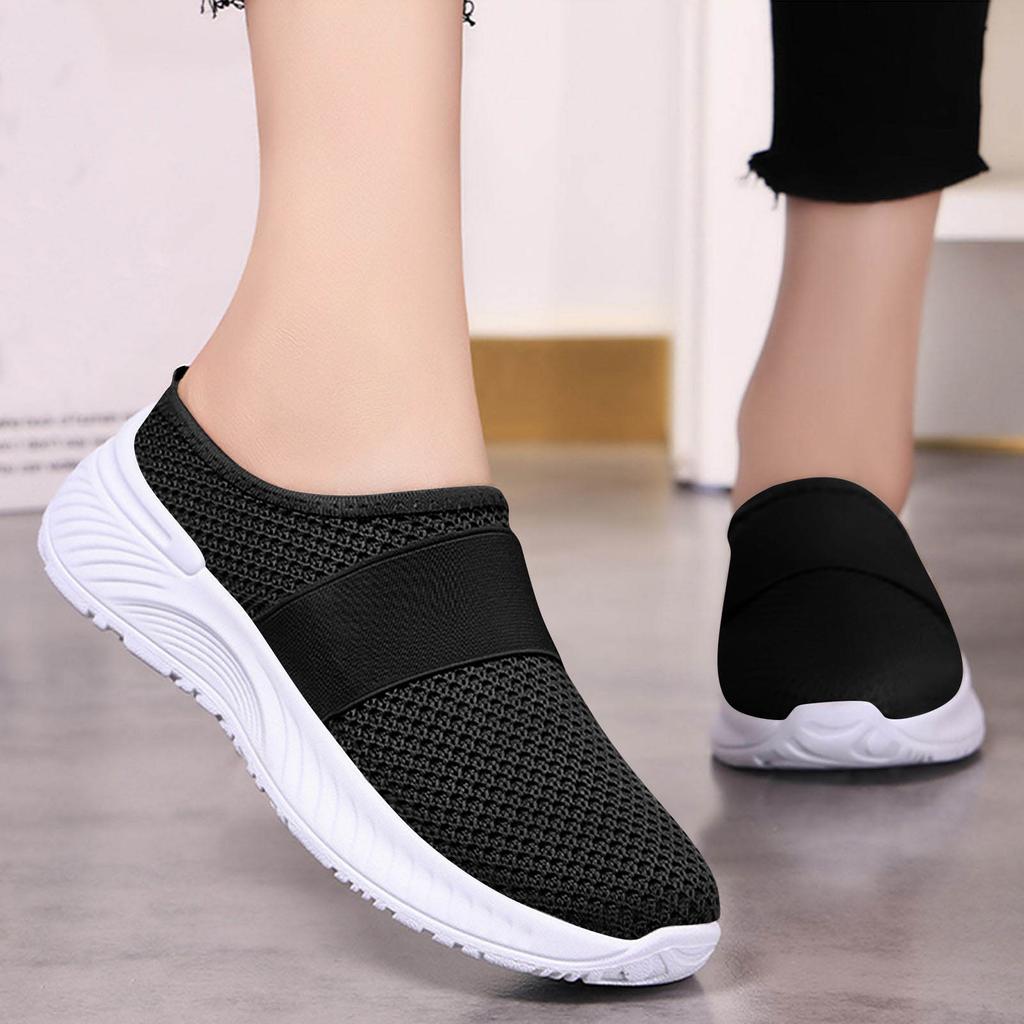 Hollow Out Women's Ladies Mesh Shoes Footwear Flat Breathable Shoes
