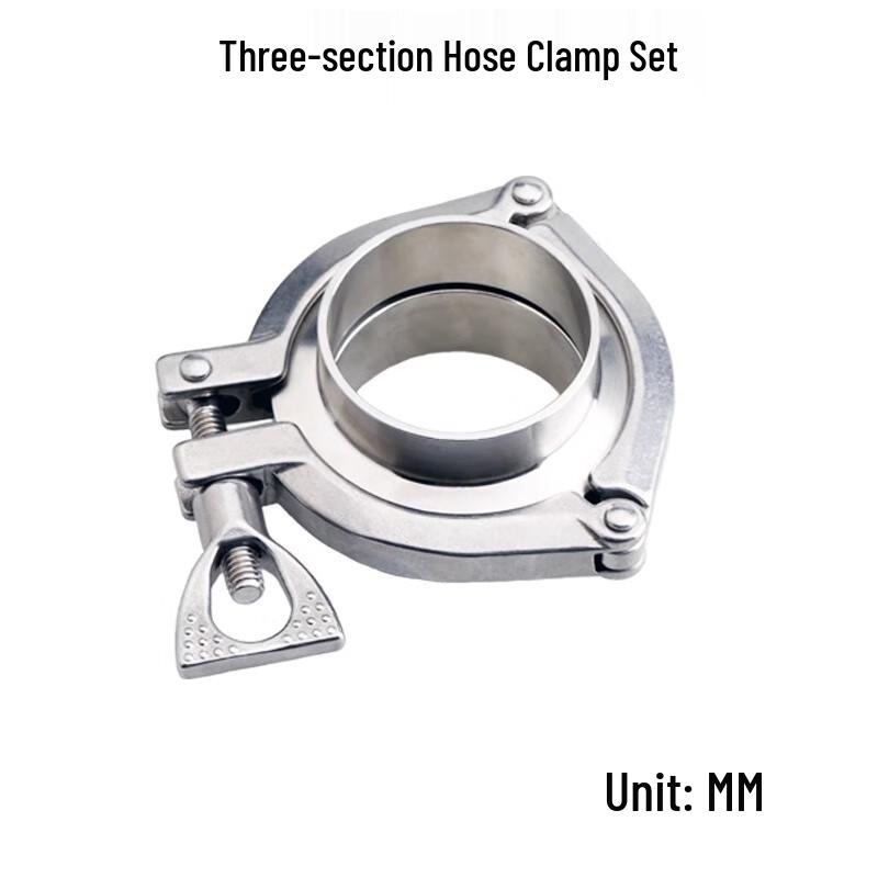 Langsaizebo 304 Stainless Steel Quick Release Clamp Set