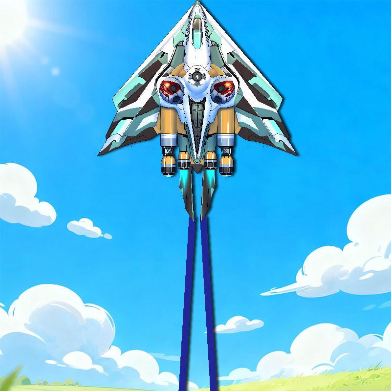 Moderner Flugdrachen mit mechanischem Design für Reisen und Partyfeiern