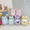 Adorable Cartoon Kids Backpack Nylon Material Cute Design For Boys And Girls
