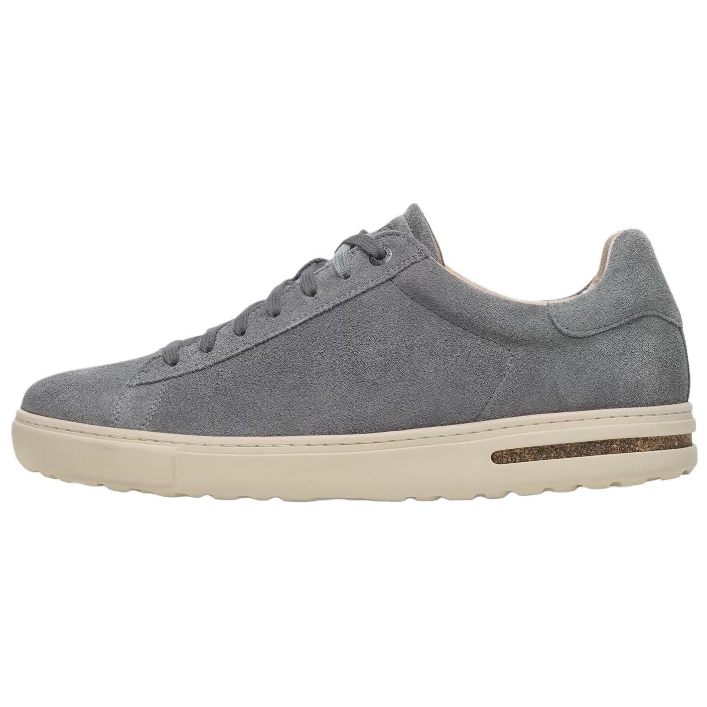 Birkenstock Bend Suede Low top Casual Shoes Unisex Gray Narrow 1029607 37