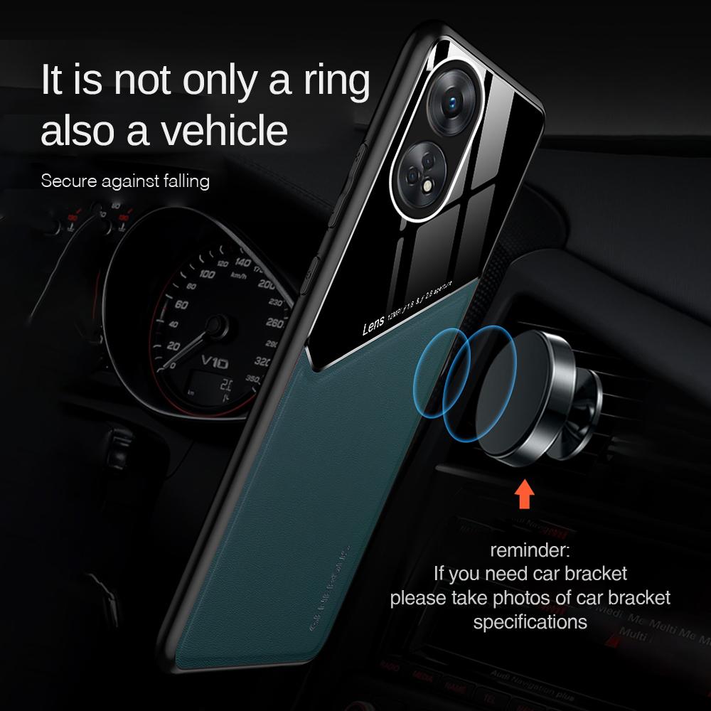 Magnetische Saug-Halter-Hülle für OPPO A60 A79 5G A98 A78 A58 A38 A18 A57 A57S A17 A96 A76 A16 Schutzhülle Coque Funda Capa