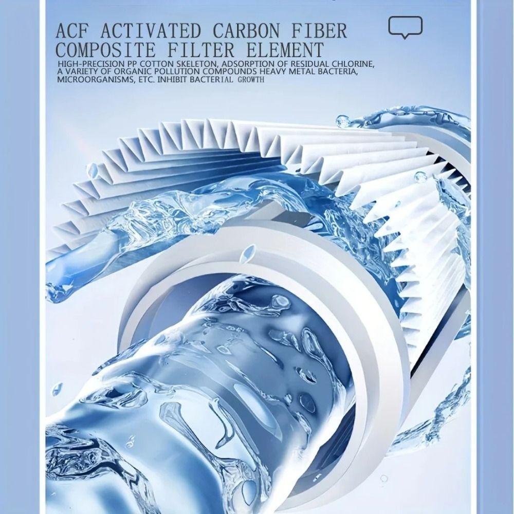 10 pcs/bag Chlorine Removal PP Cotton Filter Replacement Chlorine Removal Filter  Shower Experience
