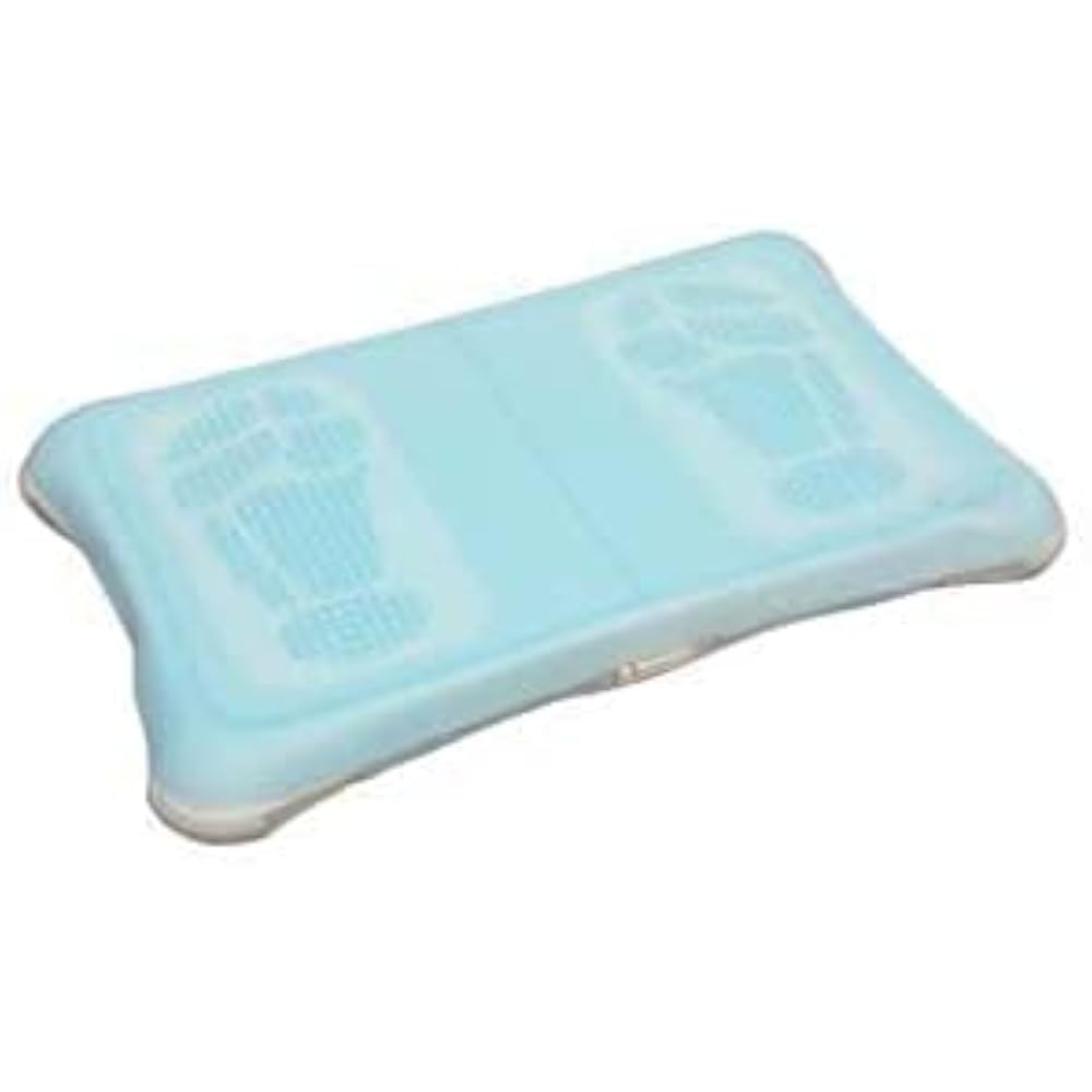 Wii Balance Board Silicone Protective Cover, Foot Pressure Point Irritation Crush Compatible (Blu...