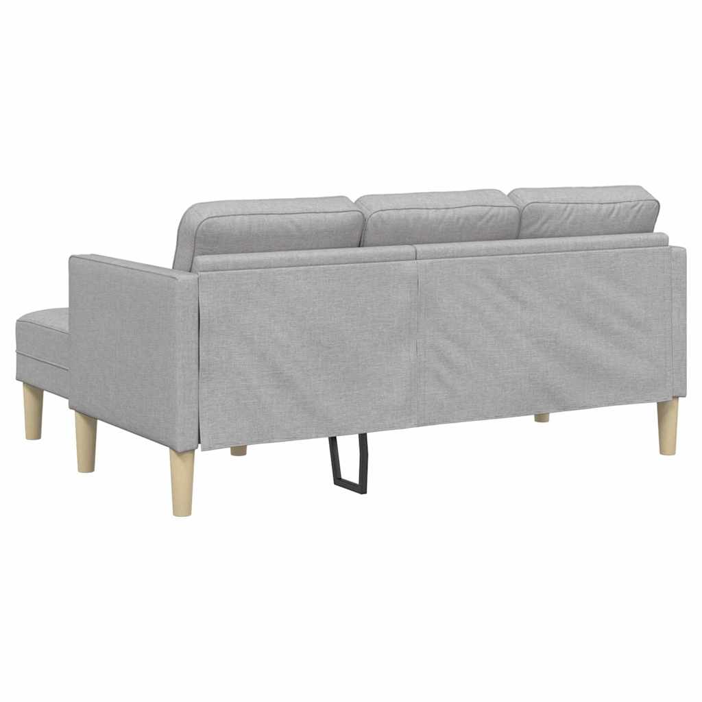 Sofa Set 2 pcs Cloud Grey 173 x 131 x 67 cm Polyester