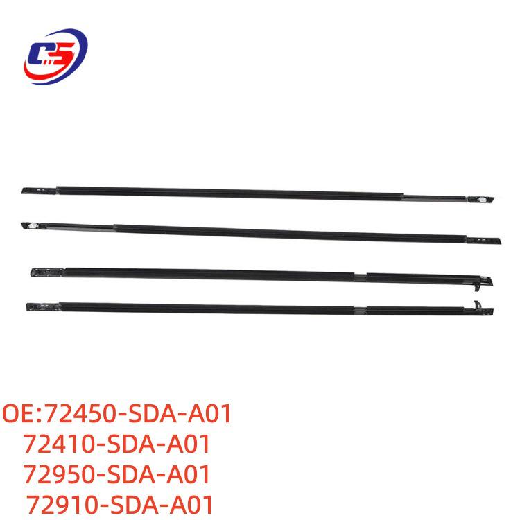 72410-SDA-A01 & 72450-SDA-A01 Exterior Window Trim Plating for 7th Gen Accord 72450-SDA-A01 72410-SDA-A01 72950/72910-SDA-A01