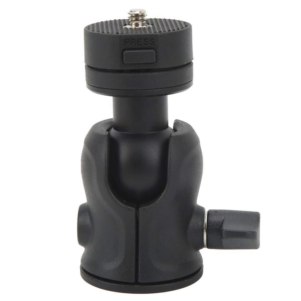 2 In 1 Mini Tripod Ball Head 360 Degree Ball Head Camera Mount with 1 4in Screw for Monopod Sliding Rail