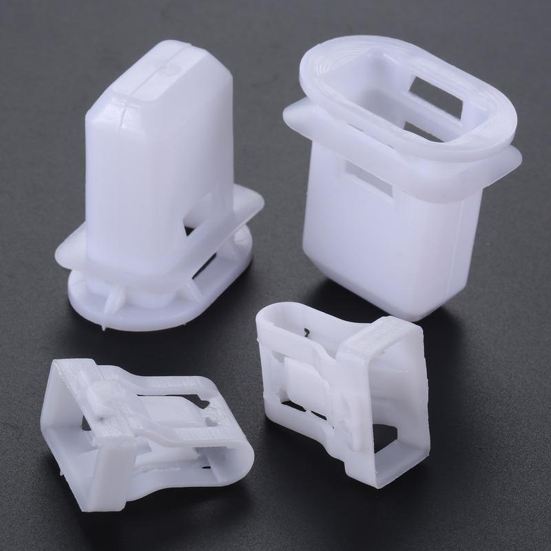2Pcs 38mm*39mm White Rear Seat Cushion Pad Clips,Fastener Clip For Car Rear Seat Lock,Car Interior Fastening Accessories