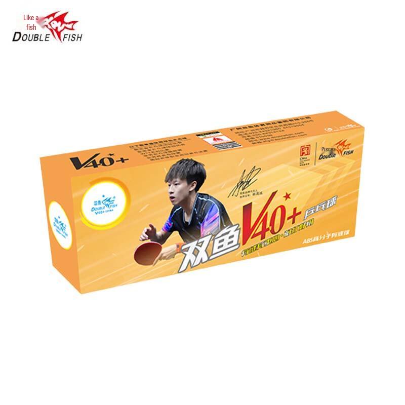 Double Fish V40+ 1-Star Table Tennis Balls