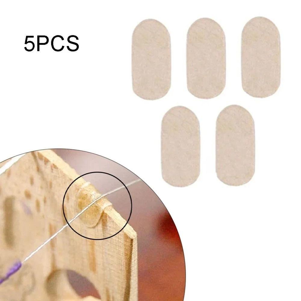 5/10Pcs Cello Bridge Parchment Protect E String Sheepskin Protection Pad Parchment Instruments Parts Instruments Accessories