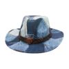 Hot **  Retro High-End Peach Heart Cowboy Hatjazz Hat Design Top Hat