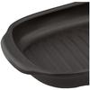 Ishigaki Grill Plate, Heat-Resistant Ceramic, 23.8cm Wide x 17cm Deep x 4cm High, Fish Grill, Microwave Safe, Grill Master Plus, Includes Recipes, Pro