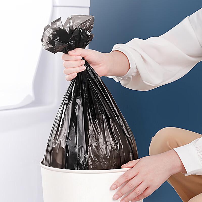 Jujie Flat-Top Black Trash Bags