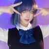 Akane Kurokawa Cosplay Kostüm Akane Kurokawa Cosplay Oshi no Ko Cosplay Erwachsenen Kostüm Schulfest Event [NOKIJP] (Akane Kurokawa, XL)