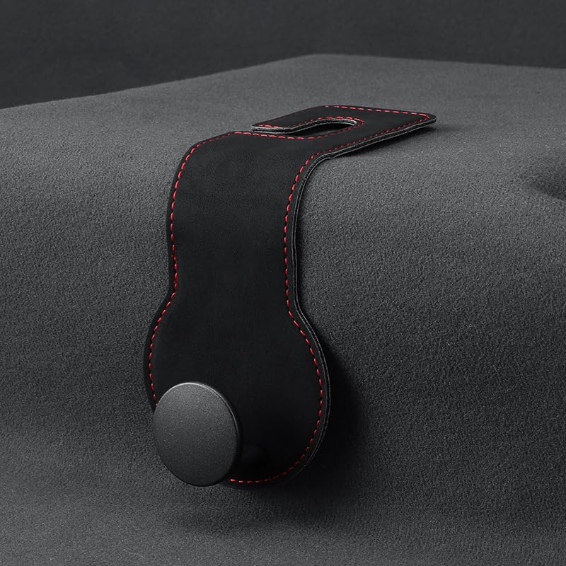 COOLBOTANG Haken, Kopfstütze, Autoaufbewahrung, Autozubehör, 2er-Set, Gepäckaufhängung, Sicherheitsrund